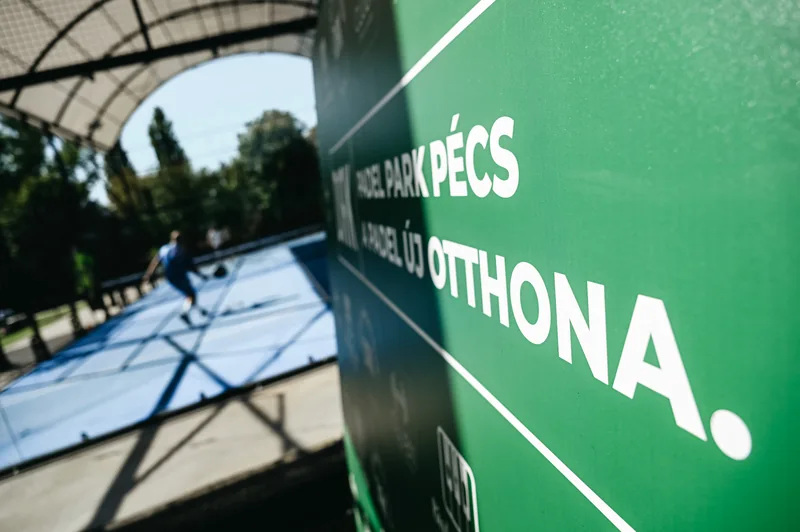 Padelpálya a DRK Padel Pécsen
